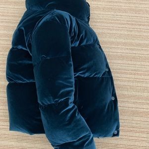 SAM. Sofia Velvet Puffer Jacket